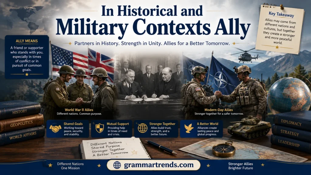 In Historical and Military Contexts