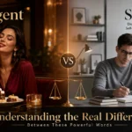 Split-screen featured image comparing indulgent and sober lifestyles with luxurious warm-toned comfort on one side and calm minimalist discipline on the other.