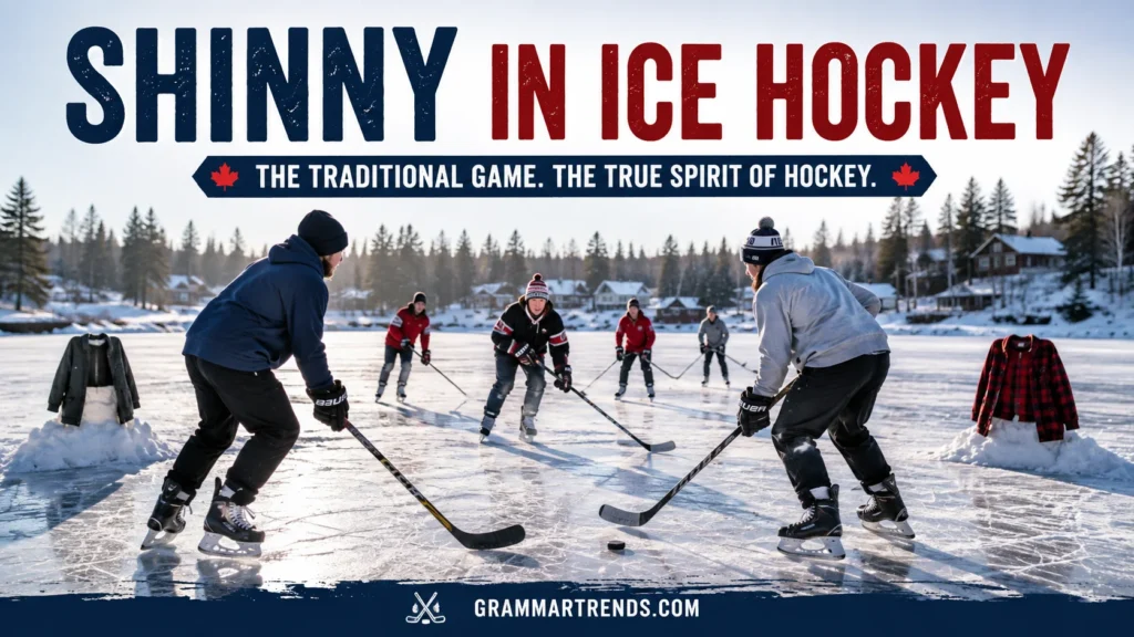 Shinny in Ice Hockey