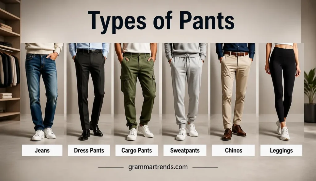 Types of Pants