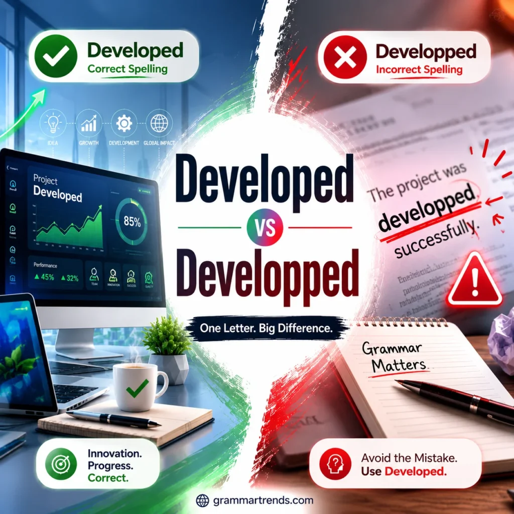 FAQs about Developed vs Developped