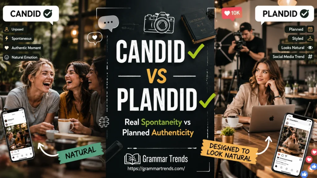 Plandid vs Candid