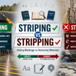 Illustrating the difference between Striping and Stripping.