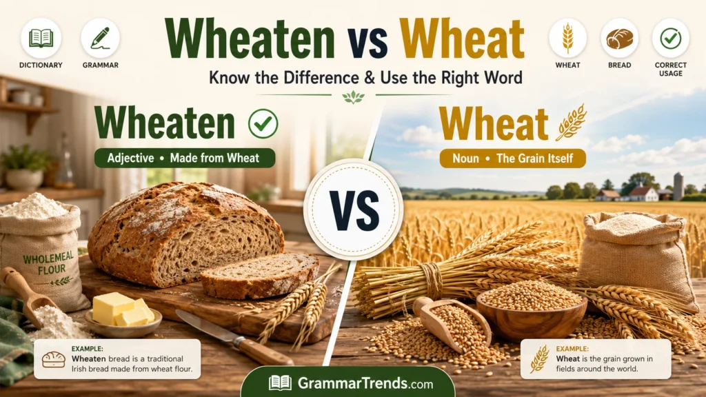 Wheaten vs Wheat comparison