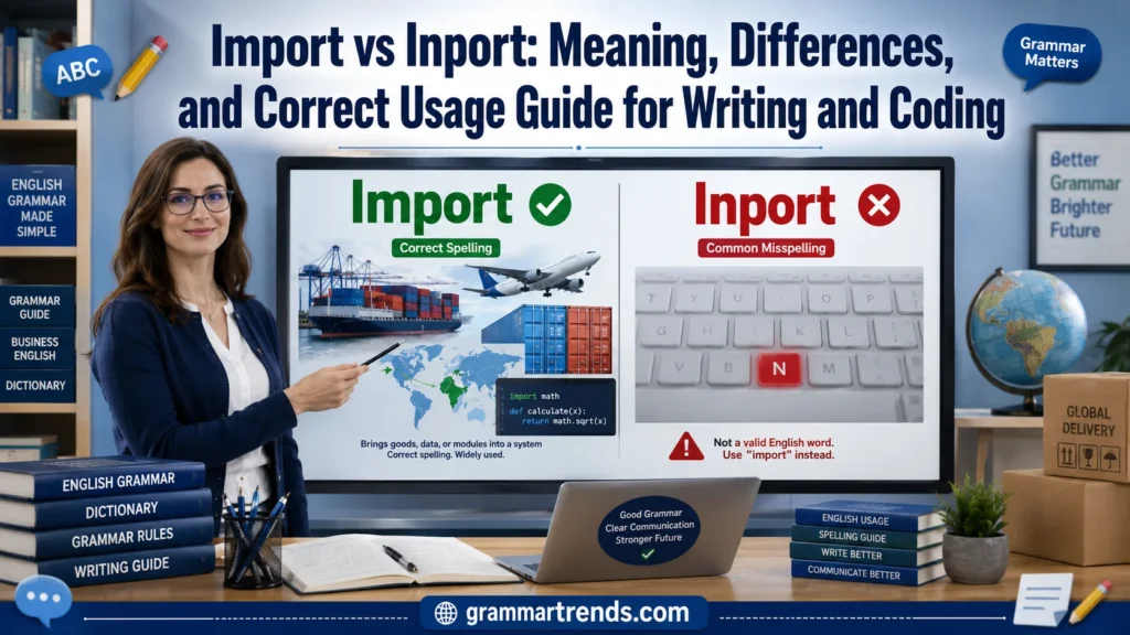 Import vs Inport
