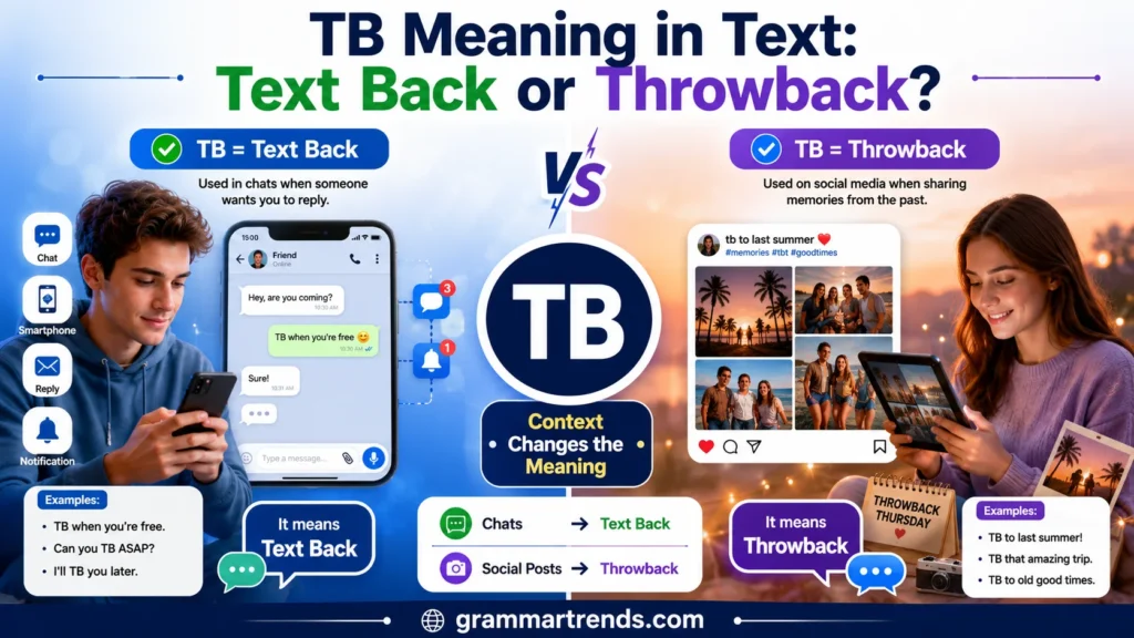 TB Meaning in Text Explained