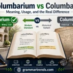 Columbarium vs Columbary