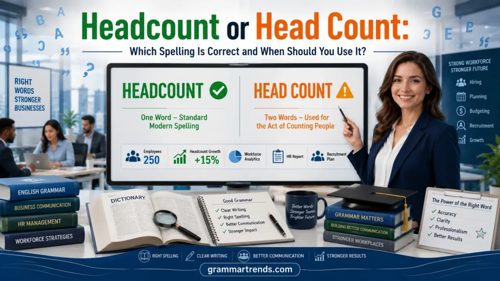 Headcount or Head Count