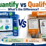 quantify vs qualify