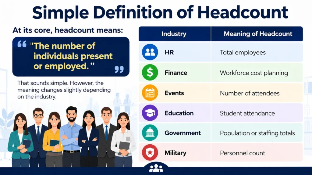 What Does “Headcount” Mean?