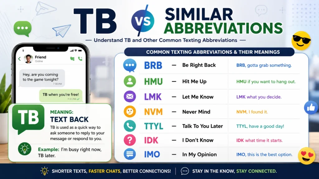 TB vs Similar Abbreviations