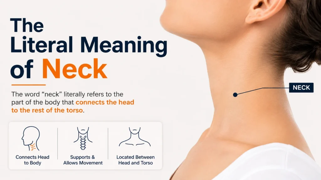 The Literal Meaning of Neck