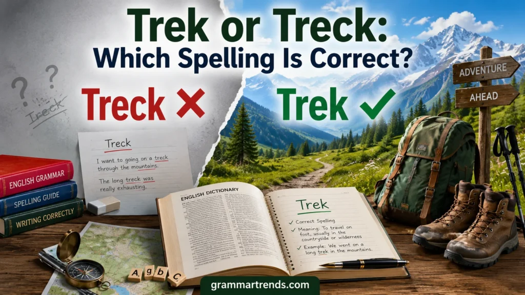 Trek or Treck