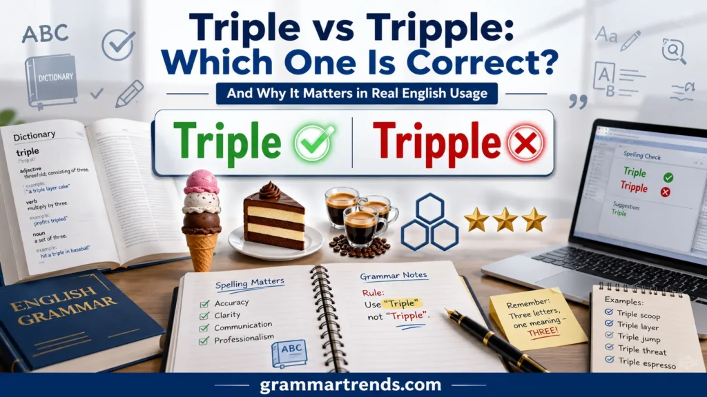 Triple vs Tripple