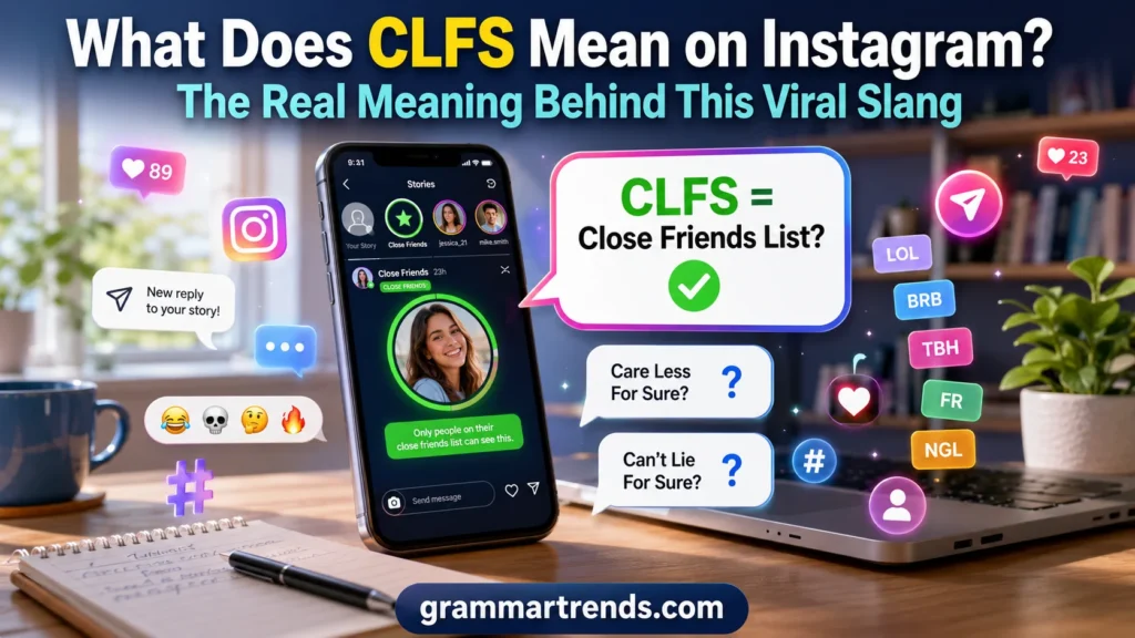 What Does CLFS Mean on Instagram