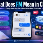 What Does FM Mean in Chat
