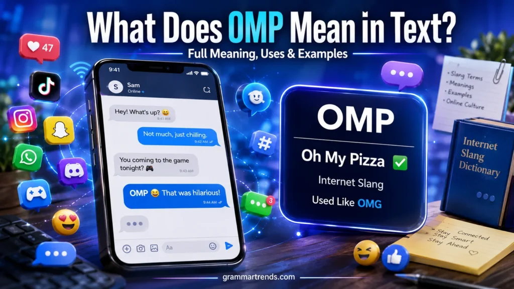 What Does OMP Mean in Text