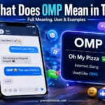 What Does OMP Mean in Text