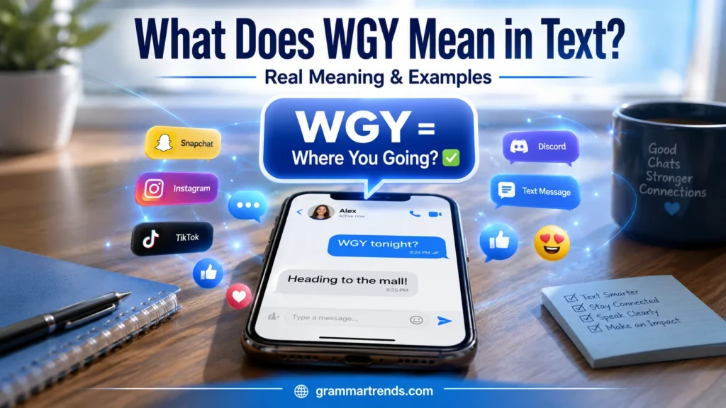 What Does WGY Mean in Text