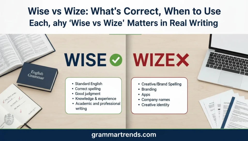 Wise vs Wize