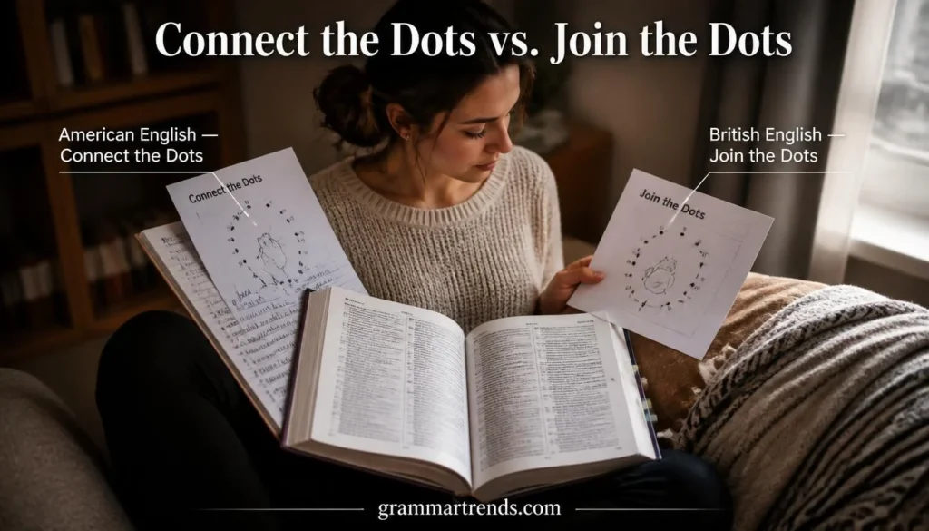 Connect the Dots vs. Join the Dots