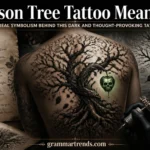 Poison Tree Tattoo Meaning
