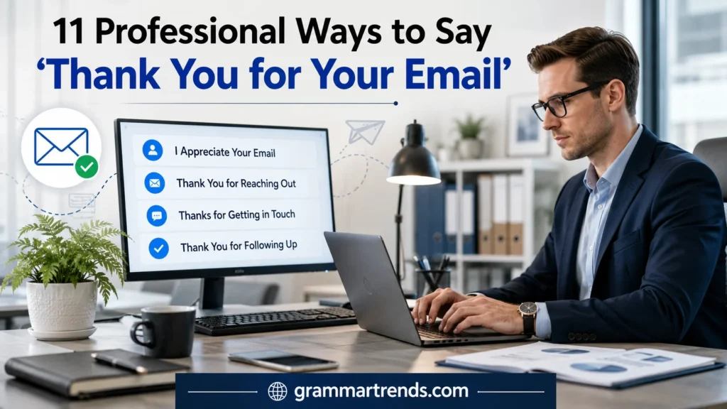 Professional Ways to Say "Thank You for Your Email